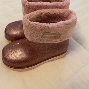 Mini Melissa size 9 rainboots